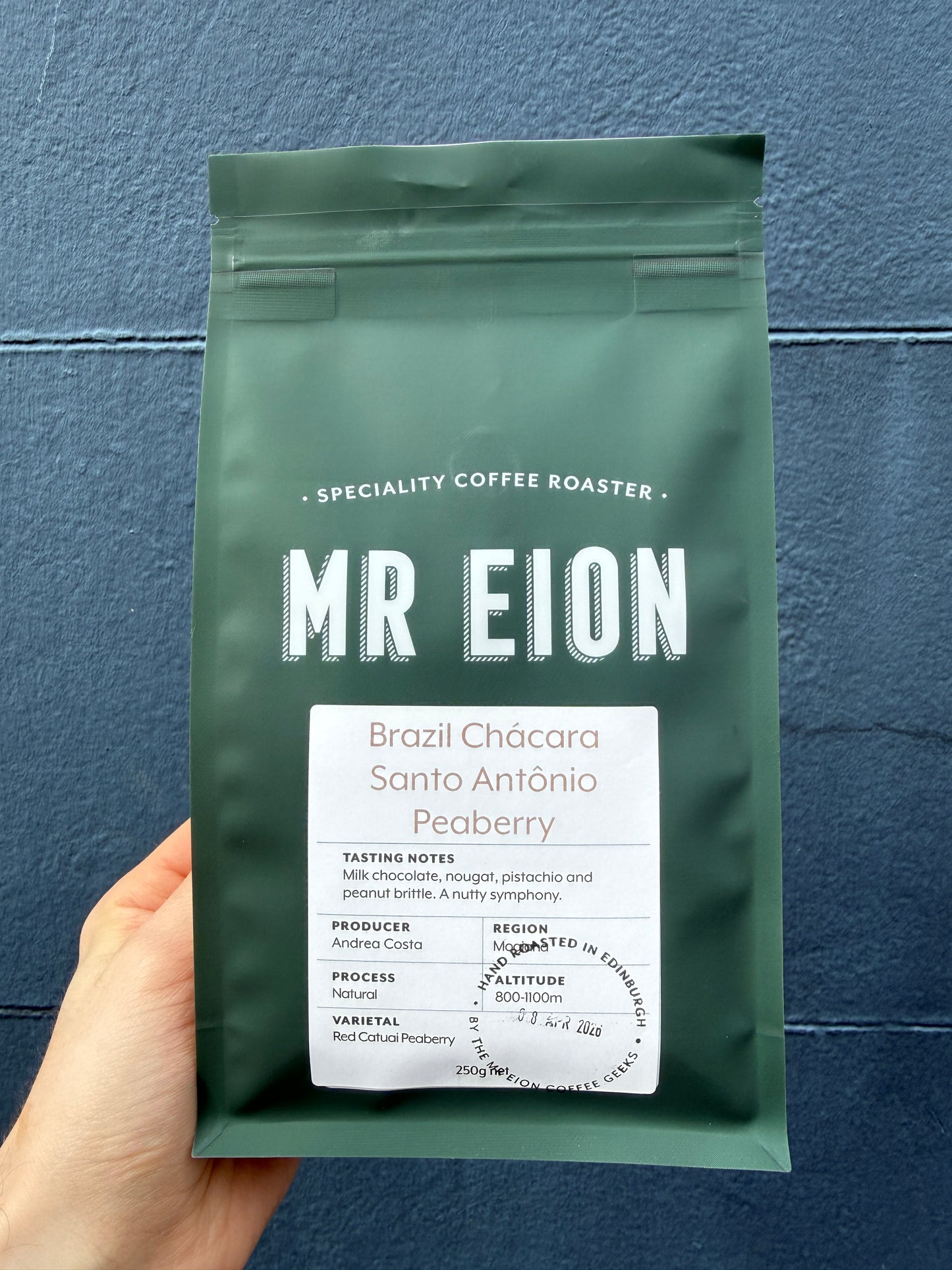 Brazil Chacara Santo Antonio Peaberry