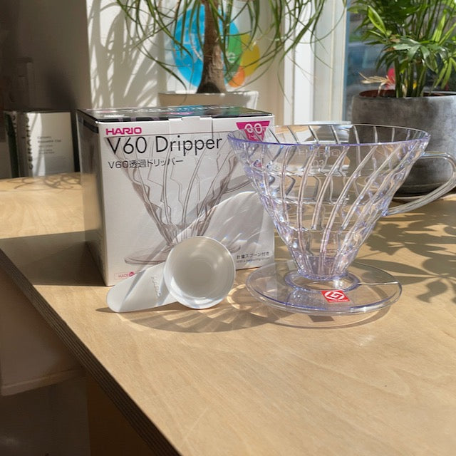 Hario V60 Plastic Coffee Dripper